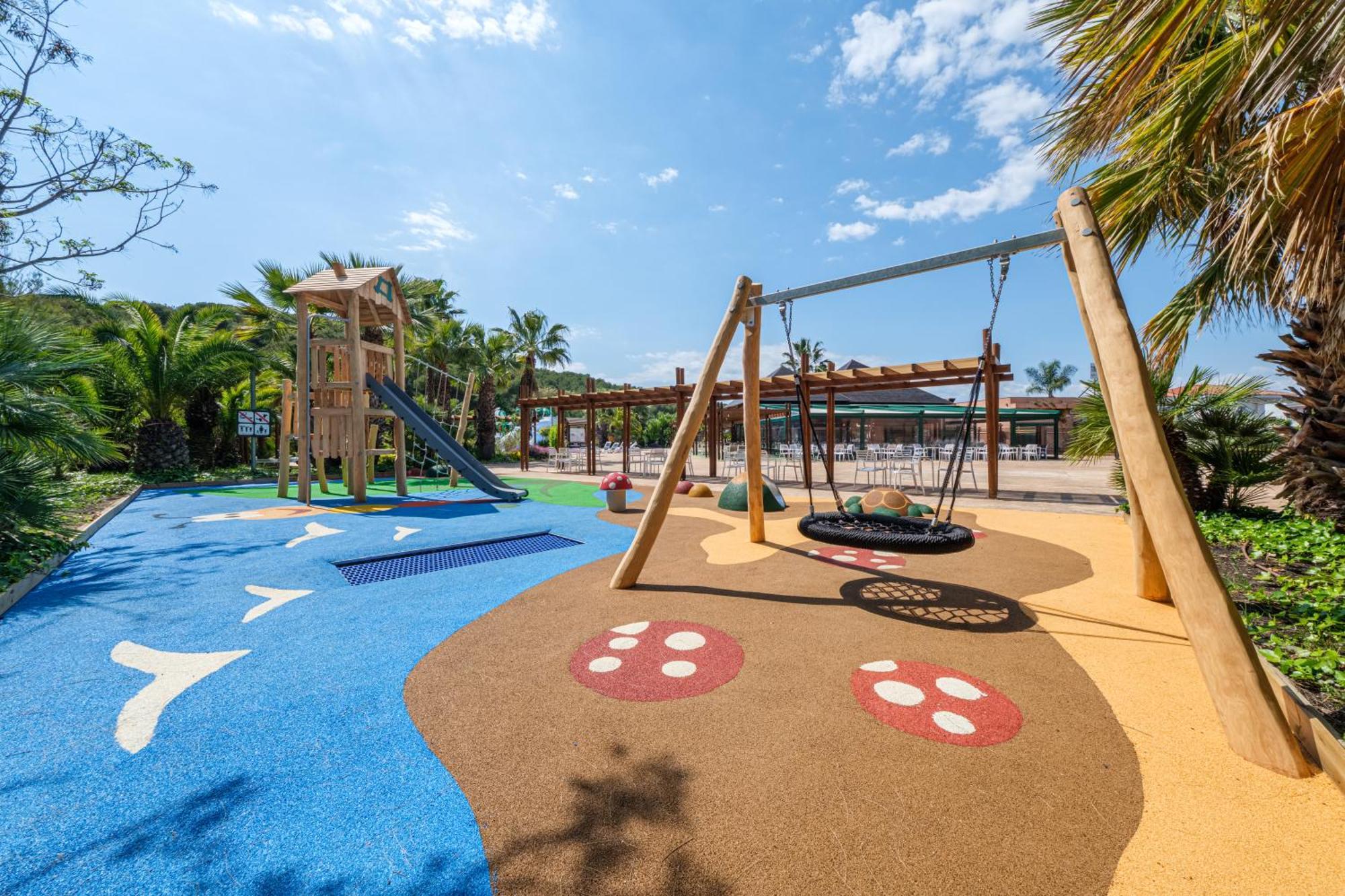 Camping Estival Torre De La Mora Tamarit Bagian luar foto