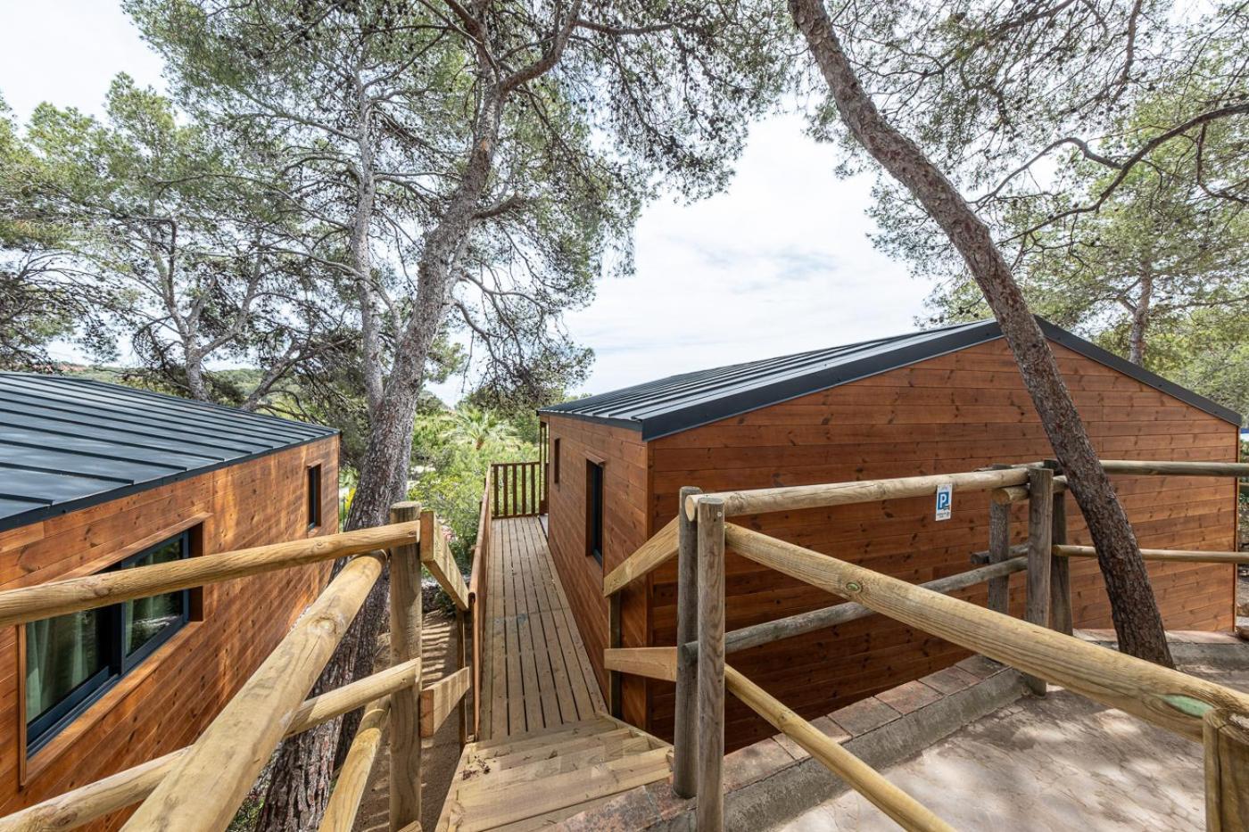 Camping Estival Torre De La Mora Tamarit Bagian luar foto
