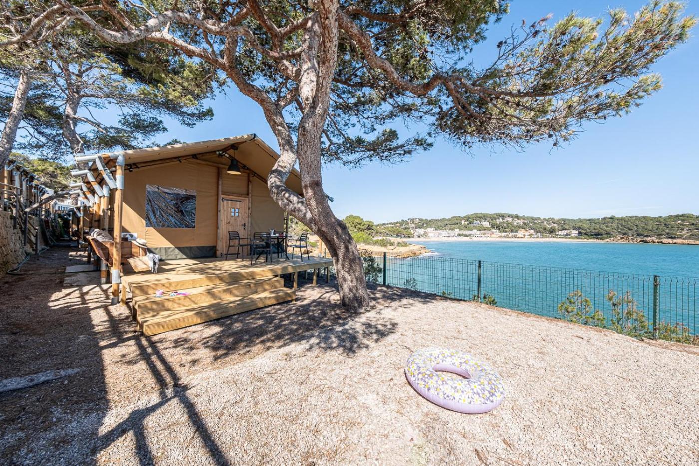 Camping Estival Torre De La Mora Tamarit Bagian luar foto