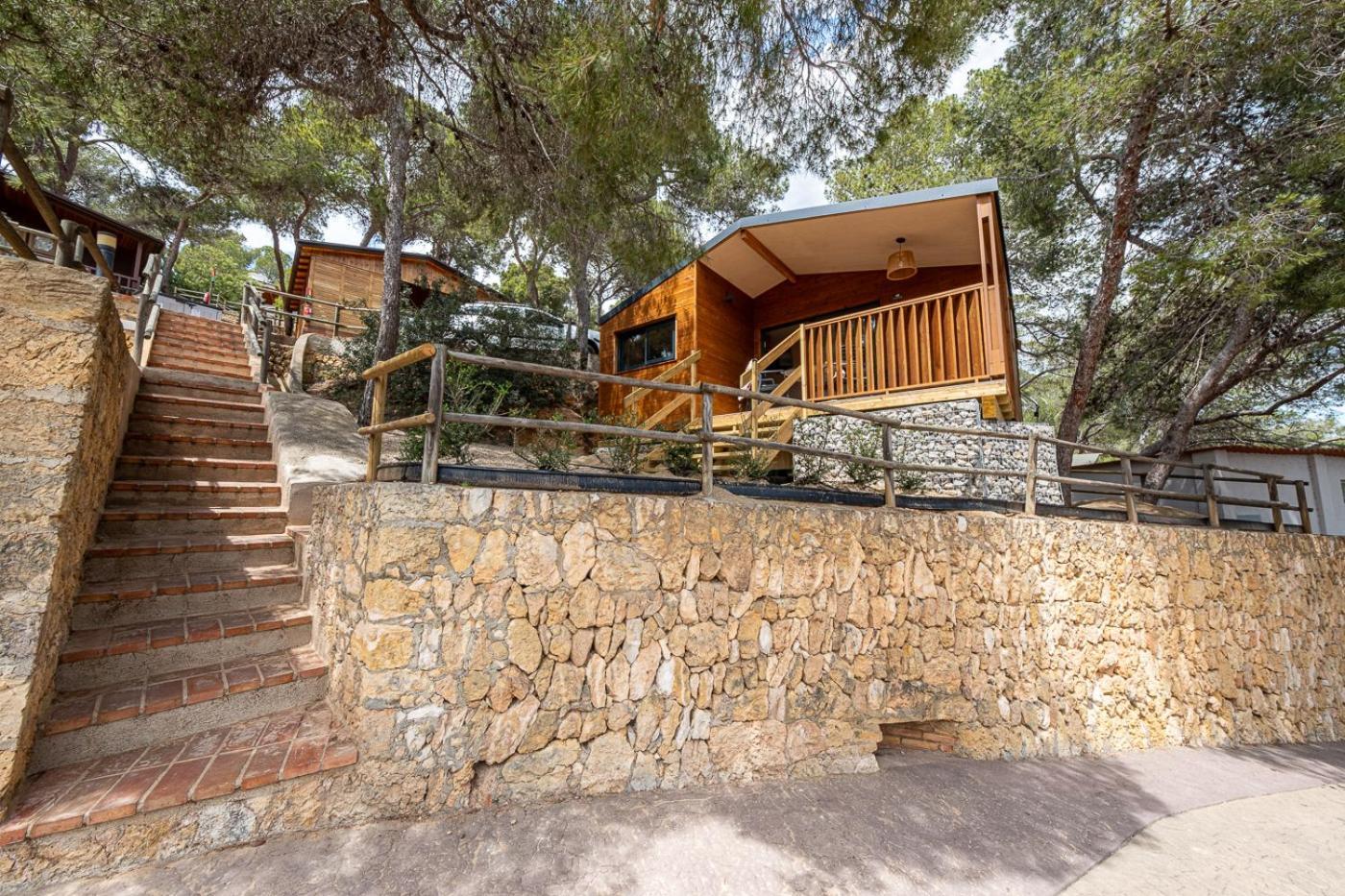 Camping Estival Torre De La Mora Tamarit Bagian luar foto
