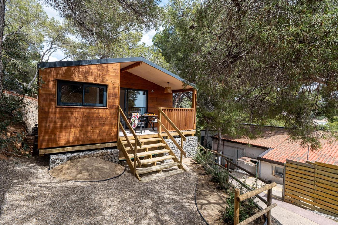 Camping Estival Torre De La Mora Tamarit Bagian luar foto
