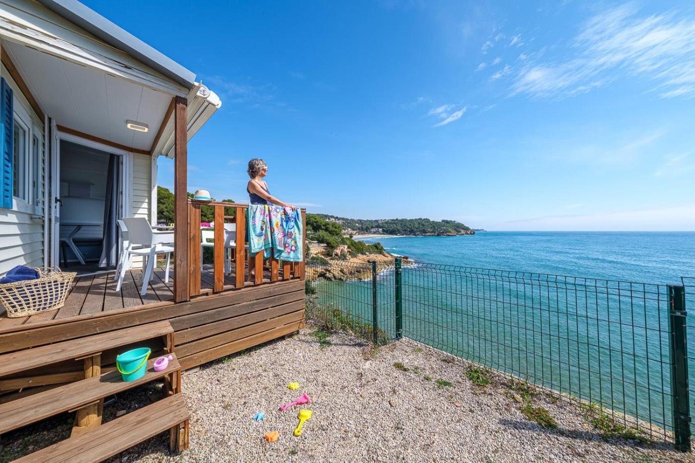 Camping Estival Torre De La Mora Tamarit Bagian luar foto